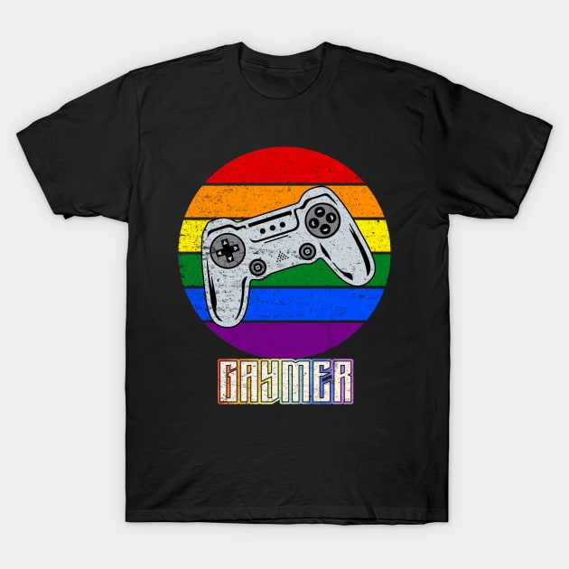 Gaymer T-Shirt by OldTony